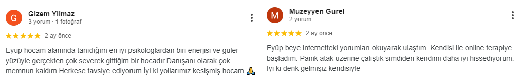 Uzman Klinik Psikolog Eyüp Durmaz