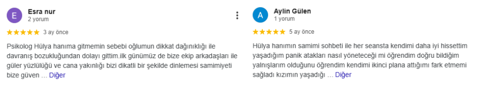 Psikolog Hülya Yeral