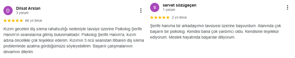 Psikolog Şerife Çınar