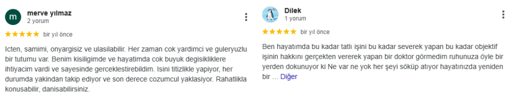 Uzman Klinik Psikolog Elif Suna Özbay