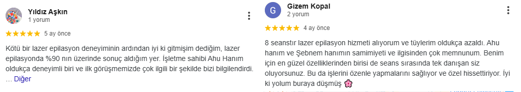 Este Lórien Lazer Epilasyon Eskişehir Güzellik Merkezi