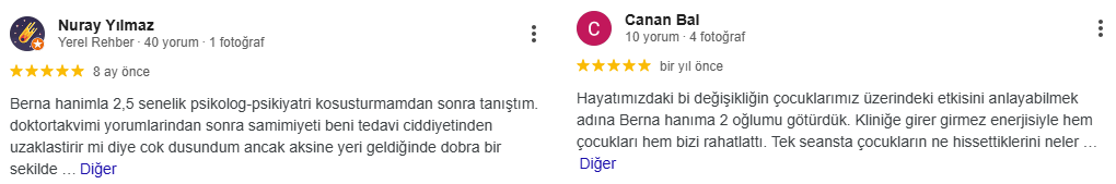Uzman Klinik Psikolog Berna Barış